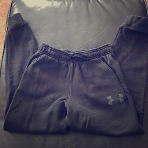 Boys Under Armour Athletic Pants Black